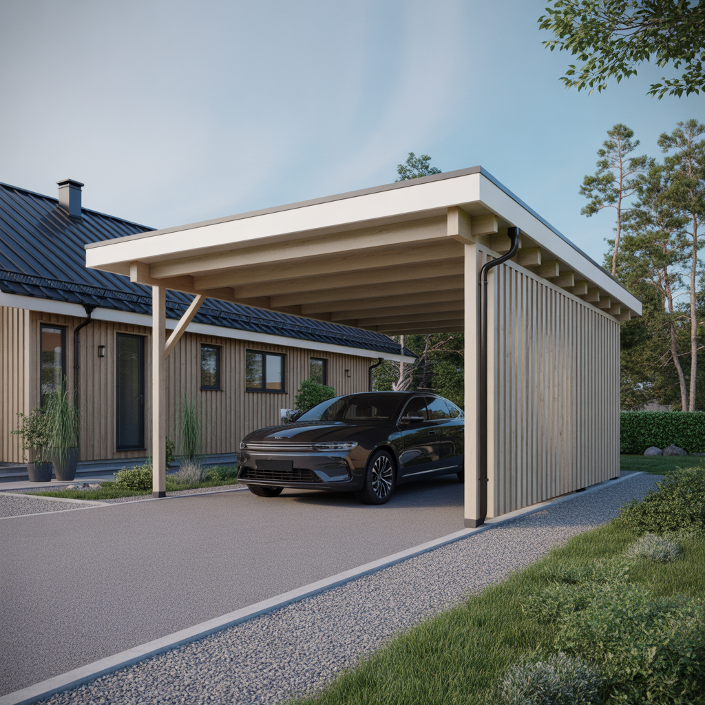 10.Hur du bygger en energieffektiv och vadertalig carport