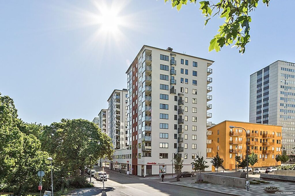 Fasadputsning BRF. Johannesfred Bromma