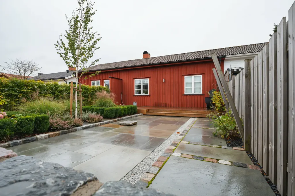stenl ggning i tr dg rden inspiration materialval och smarta tips f r ett h llbart resultat